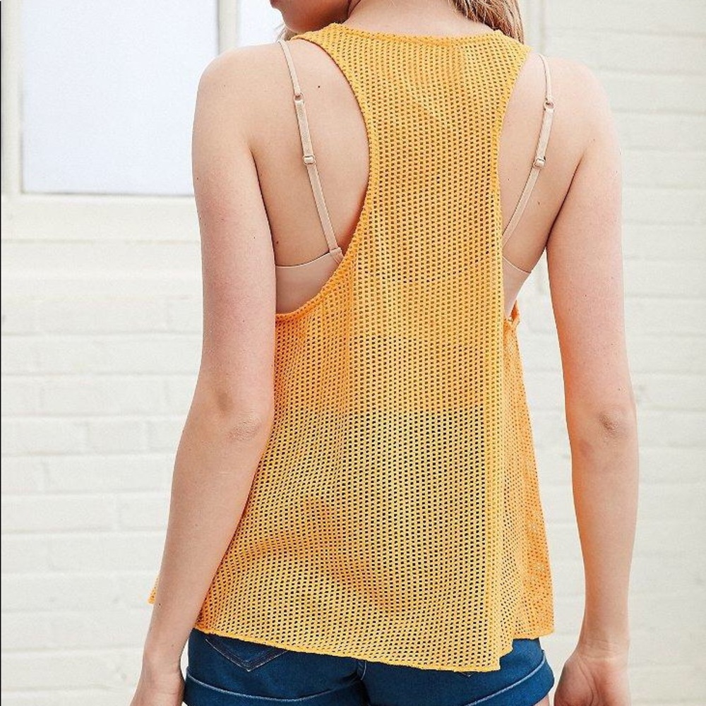 Mesh Racerback Tank Top - Picture 3 of 4